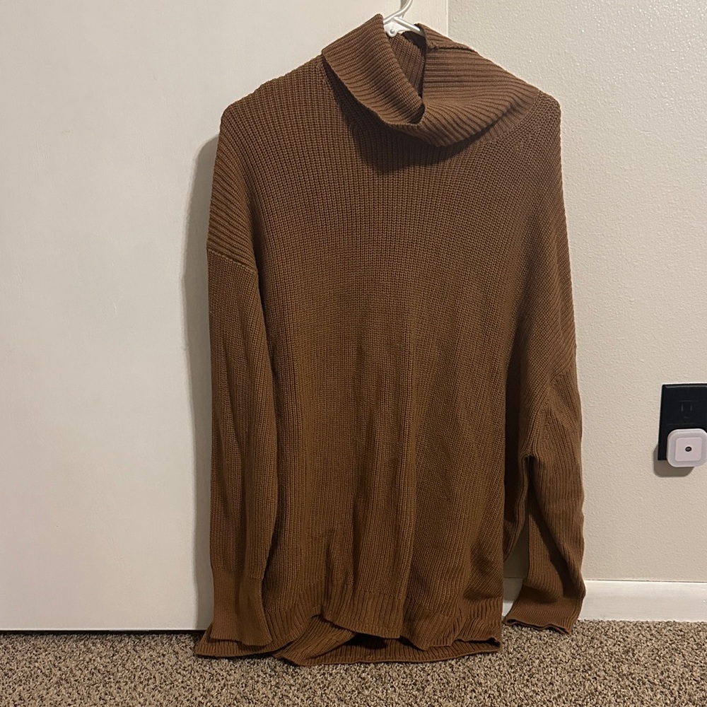 J. Crew oversized turtleneck sweater